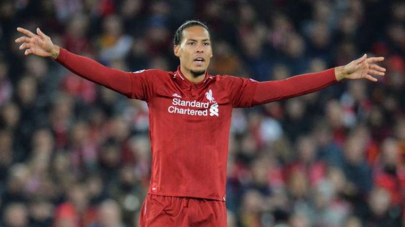 Virgil van Dijk voted best Premier League player for the 2018-2019 season