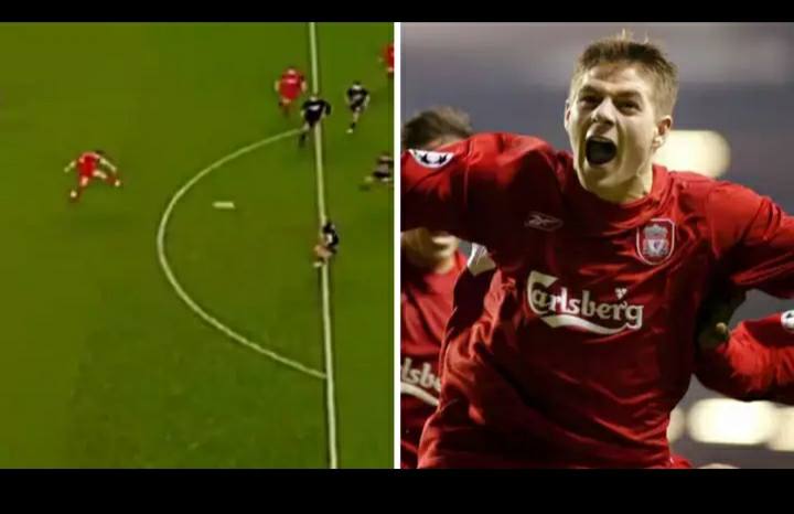 On This Day In 2004  Gerrard Scores Sensational Late Goal against Olympiakos