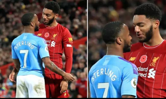 What Raheem Sterling Said To Joe Gomez During Bust-Up