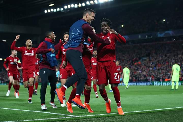 Liverpool winner barca 4-0 To Reach The Champions League Final