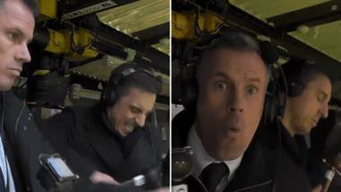 Gary Neville And Jamie Carragher's Reactions To rashford And lalana Goals