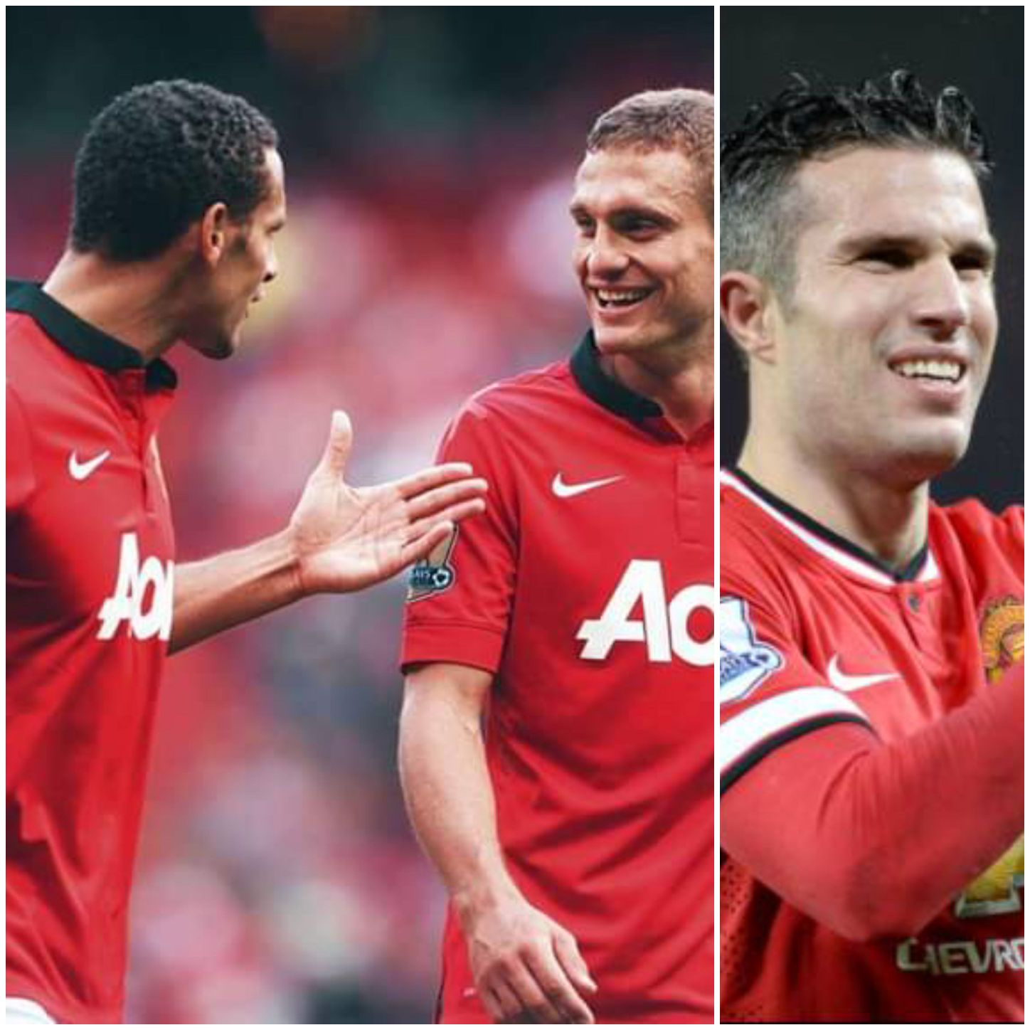 Van Persie Names Vidic and Ferdinand  As The Best Players He Played Against