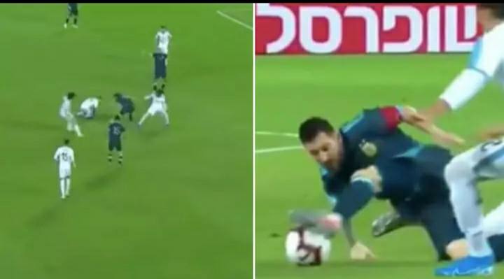 The Incredible Moment Lionel Messi Ruined seven Uruguay Players