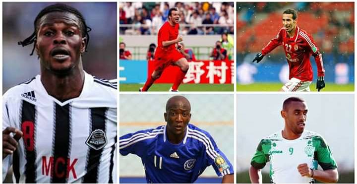 CAF CLUB COMPETITION ALL TIME TOP SCORERS 