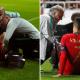 اصابة رونالدو مع منتخب البرتغال ضد صربيا اصابة رونالدو مع منتخب البرتغال ضد صربيا